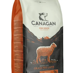Sparpaket 2 x 2 kg Canagan Grass Fed Lamb Hunde Trockenfutter Direkt Vom Hersteller